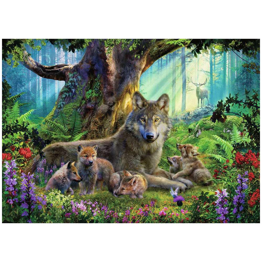 PUZZLE FAMILIE LUPI, 1000 PIESE