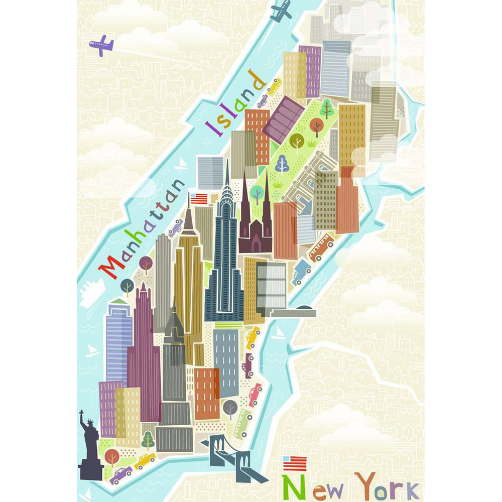 PUZZLE NEW YORK, 99 PIESE